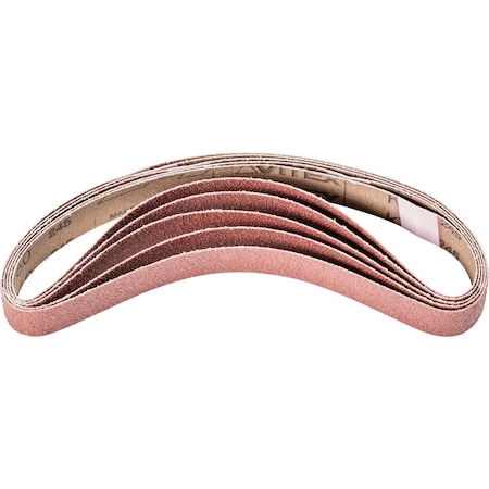 Pferd Coated Belt, Al/Oxd, 3/4"x18", 60 Grit, 3/4" W, 18" L, Coated, Aluminum Oxide, 60 Grit 49051